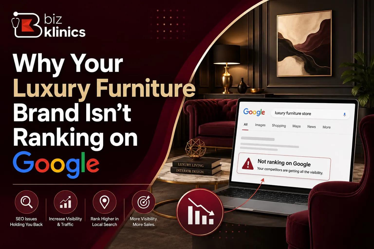 Why Your Luxury Furniture Brand Isn't Ranking on Google (And How to Fix It)
